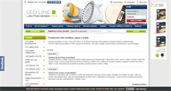 Desktop Screenshot of ledline.cz