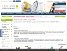 Tablet Screenshot of ledline.cz